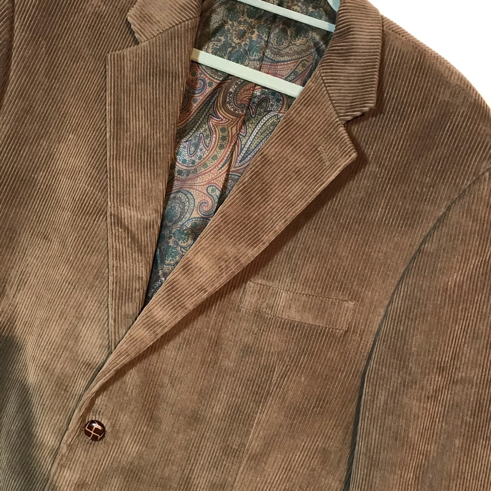 Lauren Ralph Lauren Brown Corduroy Blazer Jacket